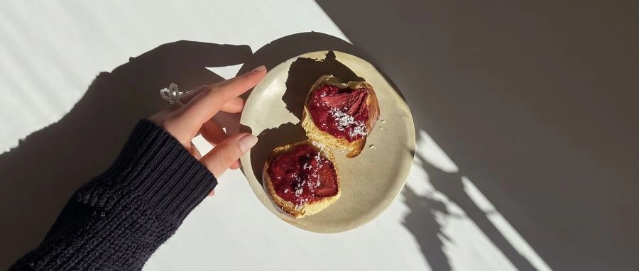 Gefriergetrocknete Beeren-Marmelade (vegan)
