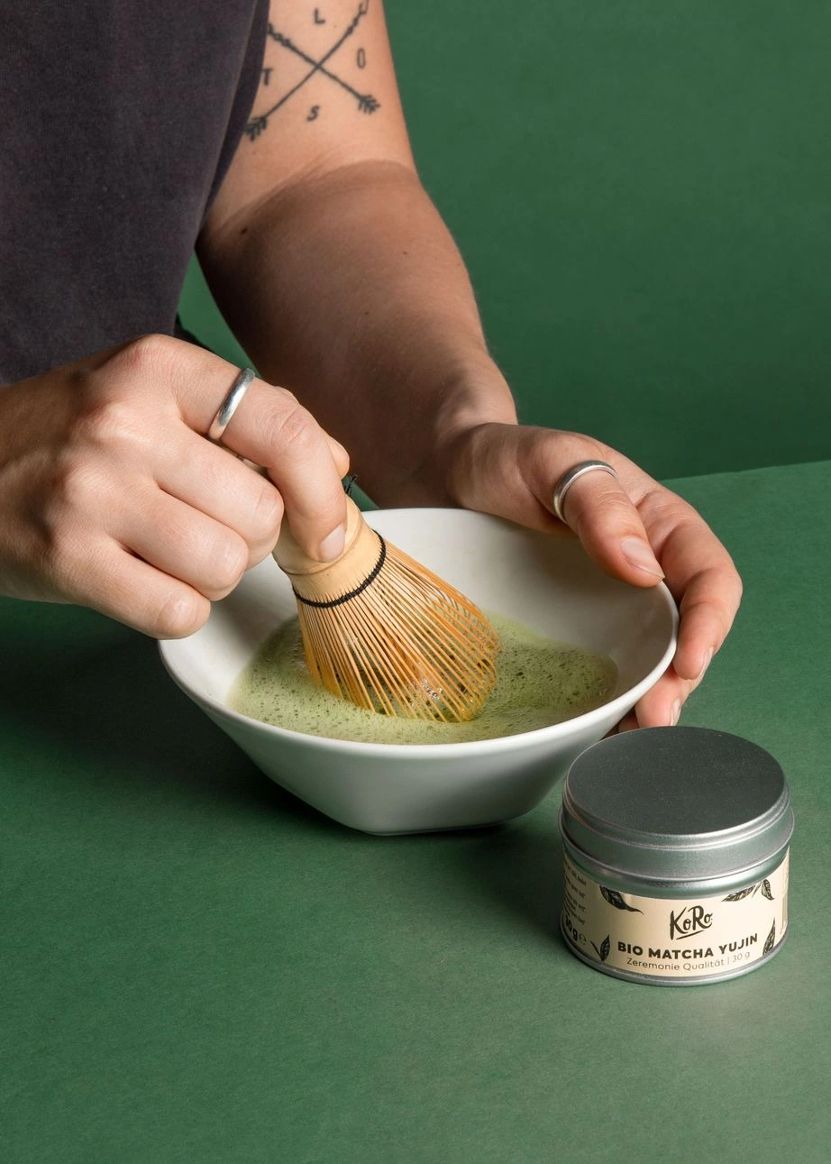 Hvad gør jeg med matcha?