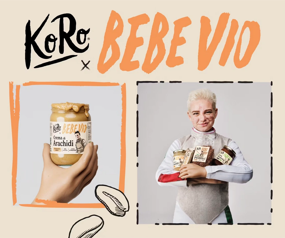 Bebe Vio è Ambassador di KoRo