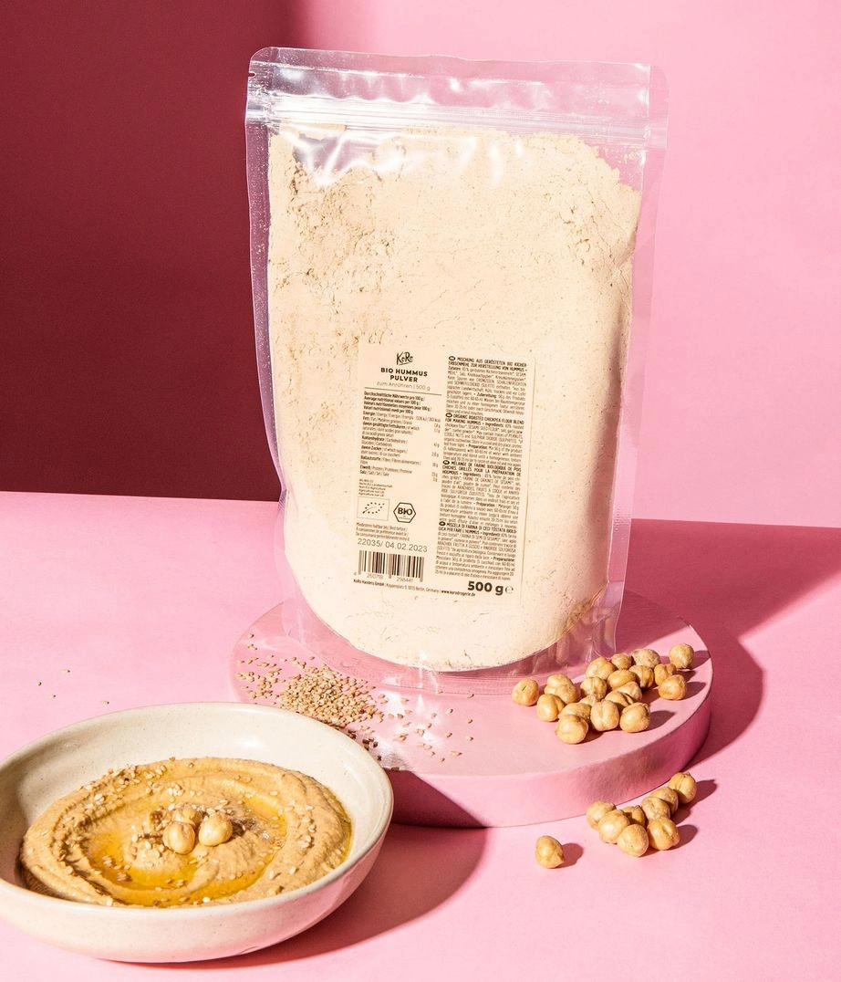Update zu unserem Bio Hummus Pulver – Transparenz & Qualität bei KoRo