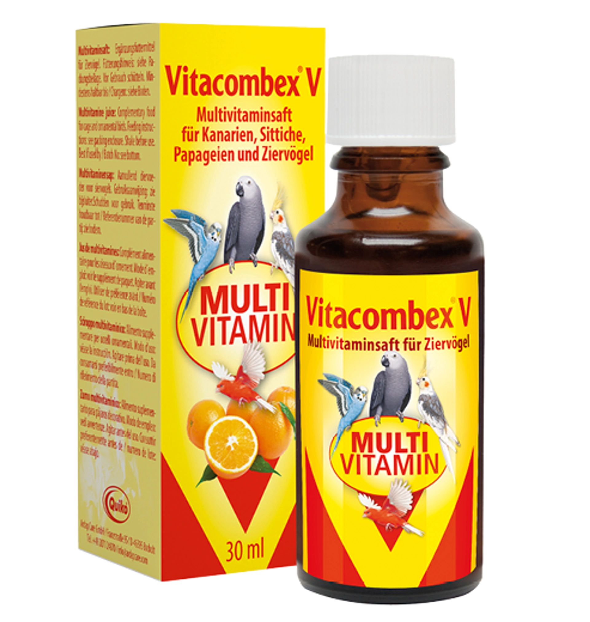 Multivitaminsaft für Ziervögel