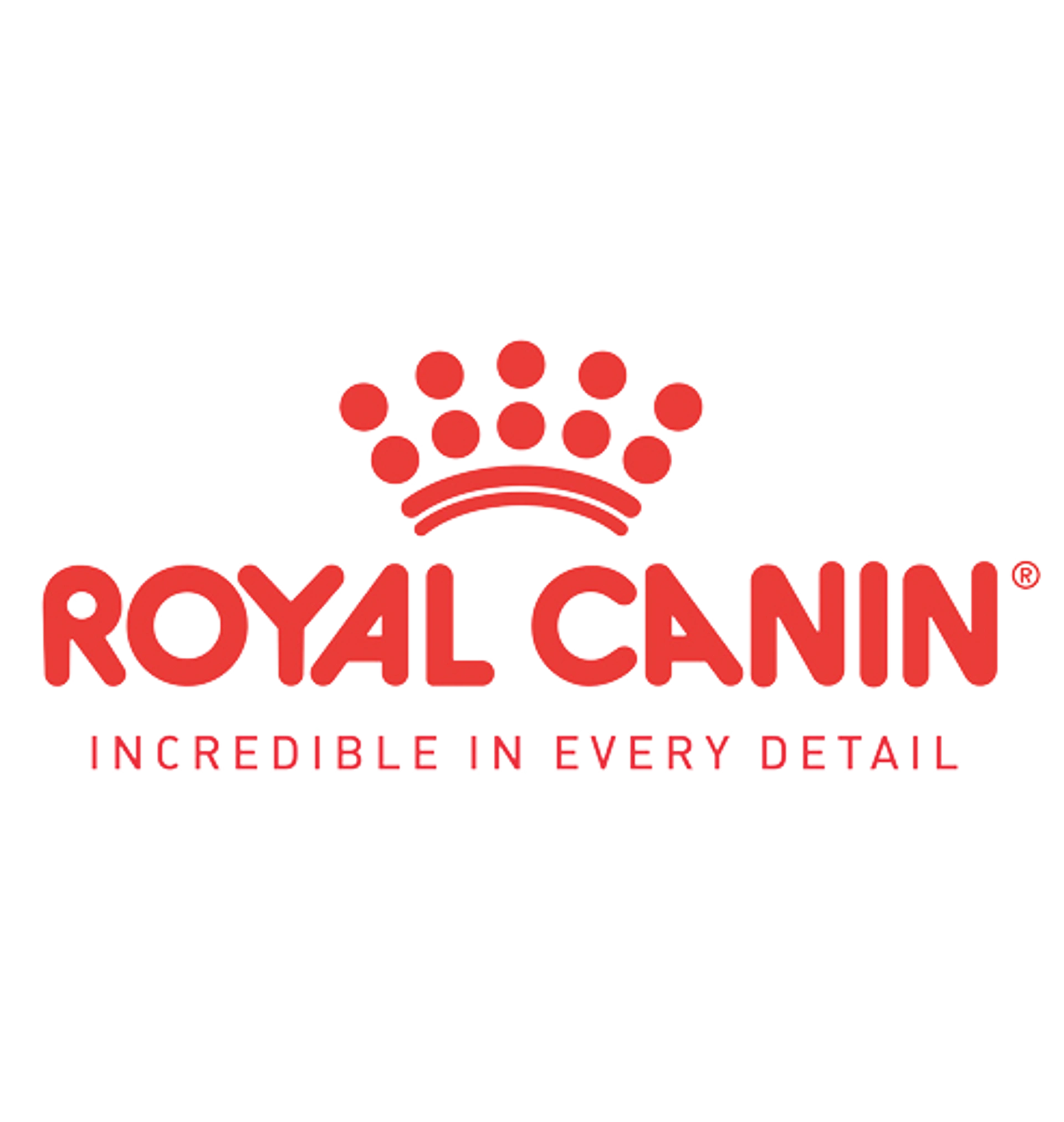 Logo Royal Canin roter Schriftzug