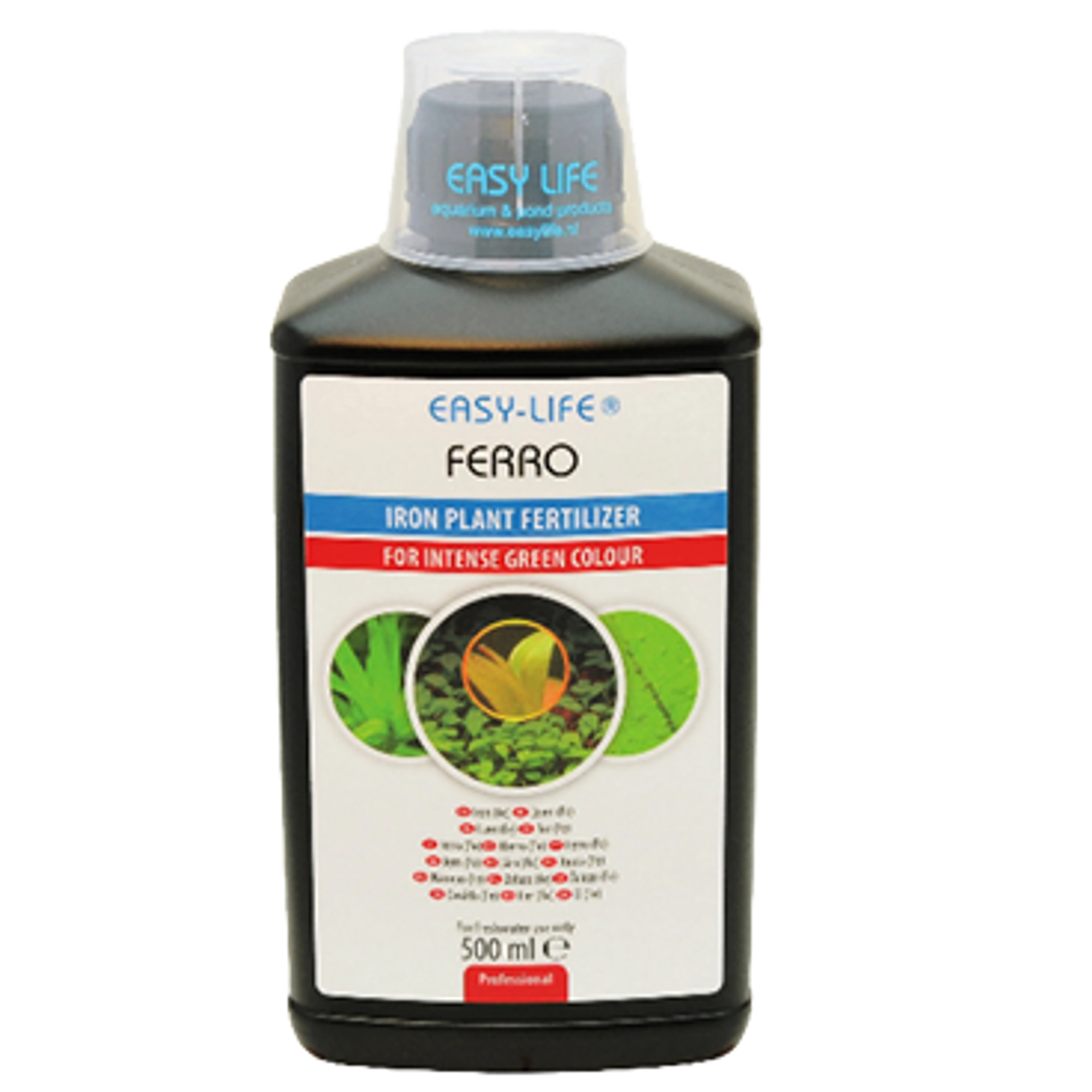 EasyLife Ferro Pflanzendünger, 500 ml – Eisen-Dünger für kräftig grüne Aquarienpflanzen.