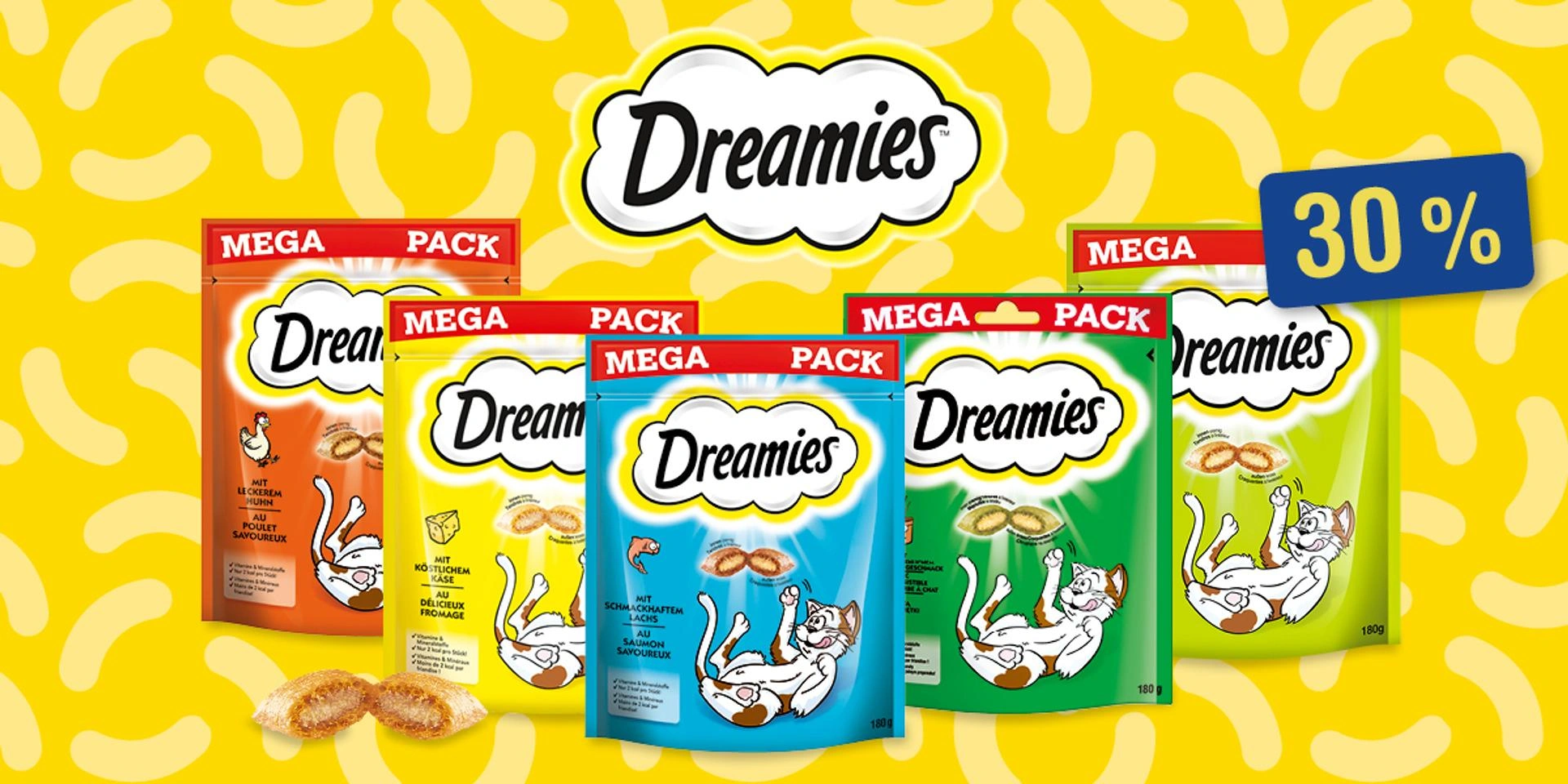 30% auf Dreamies