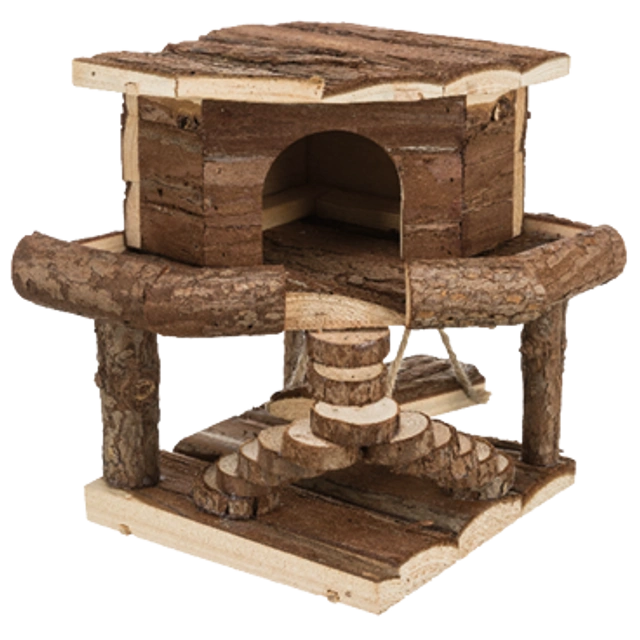 Trixie Natural Living Ida Hamsterhaus aus Holz