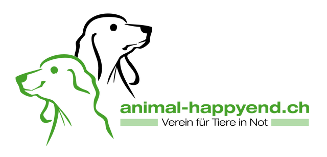 Das Logo des Verein animal-happyend Verein für Tiere in Not