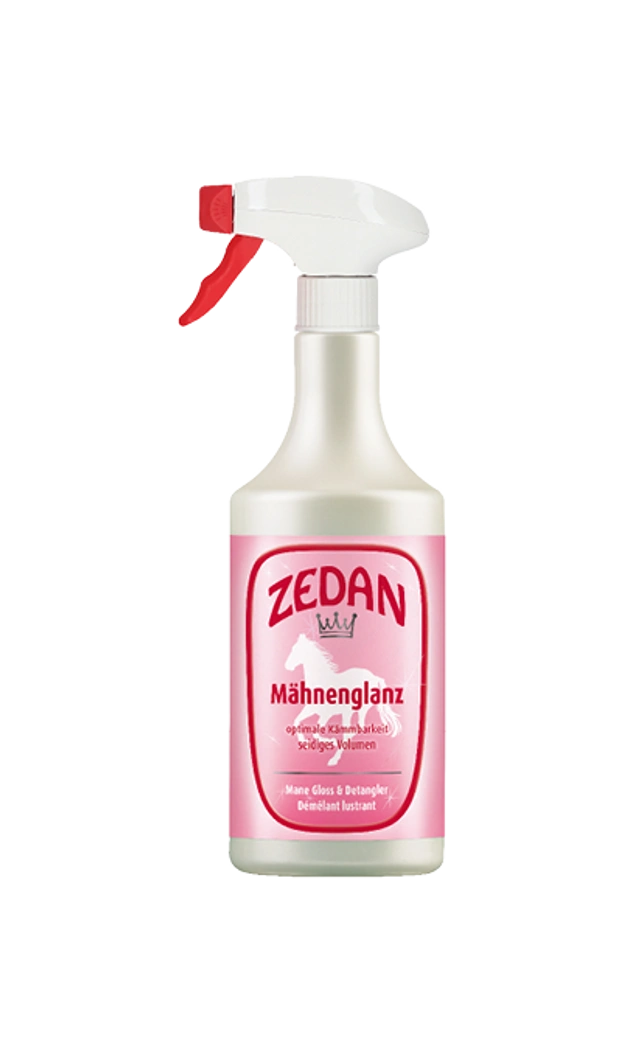 Zedan Mähnen-, Fell- & Schweifglanz Spray – Pferdepflege für Glanz und bessere Kämmbarkeit