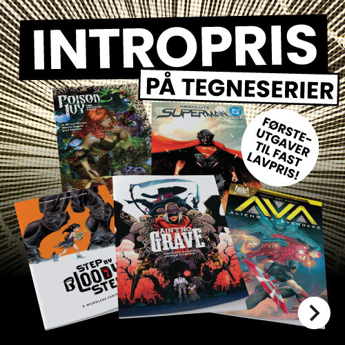 Outlands intropris på tegneserier - første bok til fast lavpris