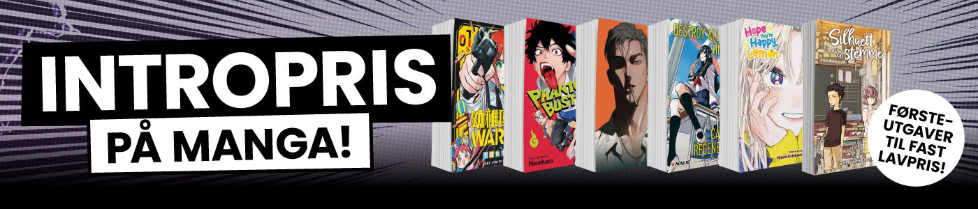 Outlands intropris på manga - første bok til lav pris