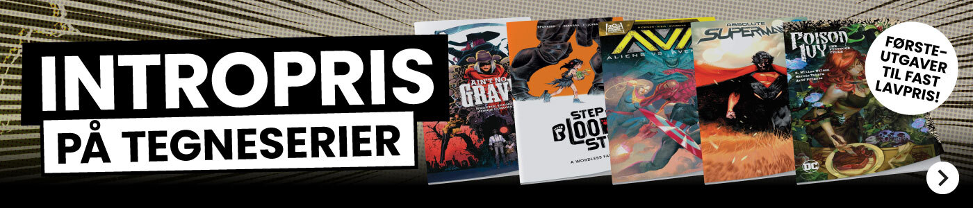 Outlands intropris på tegneserier - første bok til fast lavpris
