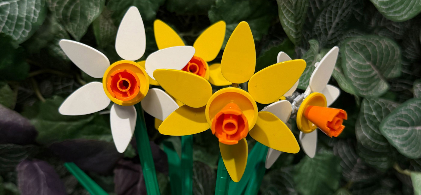 Lego Botanicals påskeliljer
