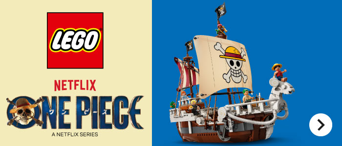 LEGO Netflix One Piece med Going Merry LEGO-sett