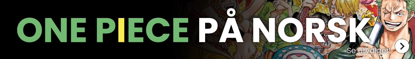 Se utvalget av One Piece-manga på norsk