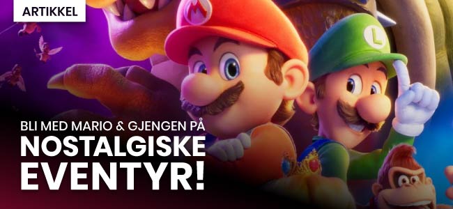 Super Mario Bros The Movie - Bli med Mario og gjengen på nostalgiske eventyr!
