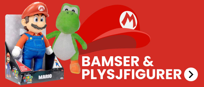 Kjøp Super Mario kosedyr og plysjfigurer