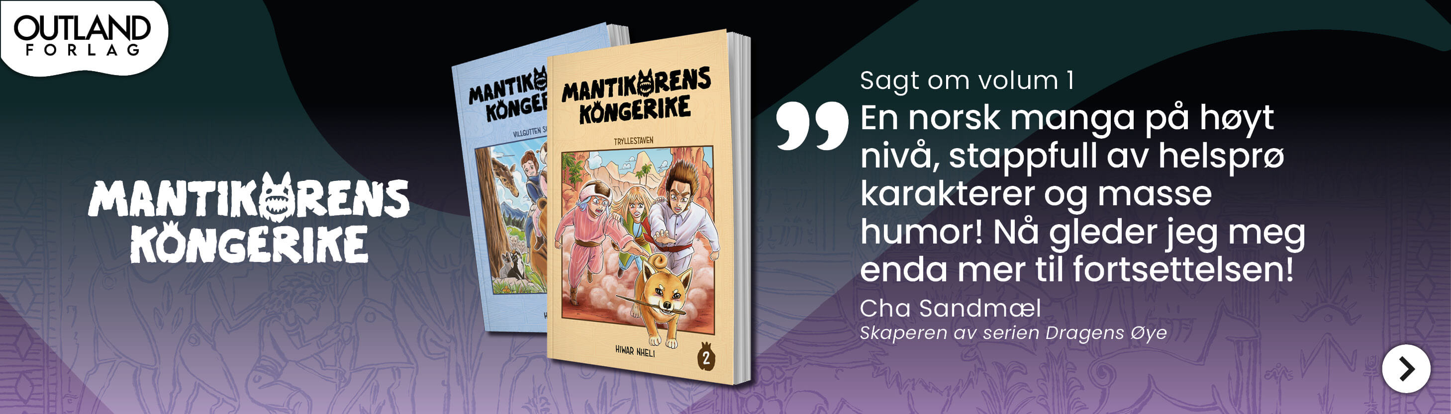 Mantikorens kongerike - en norsk manga med masse humor!