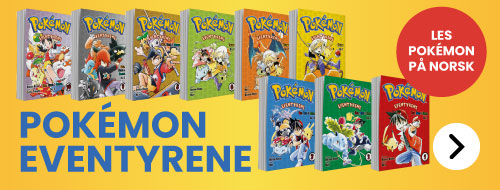 Les Pokémon på norsk: Kjøp mangaen her