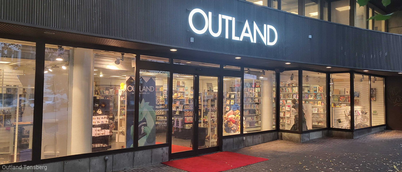 Inngangspartiet hos Outland Tønsberg