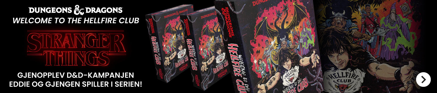 Kjøp Stranger Things og Dungeons and Dragons - Welcome to the Hellfire Club