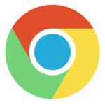 Logo til nettleseren Google Chrome