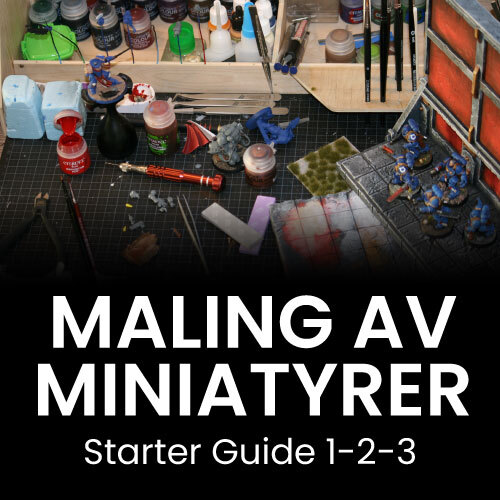 Maling av miniatyrer Starter Guide 1-2-3