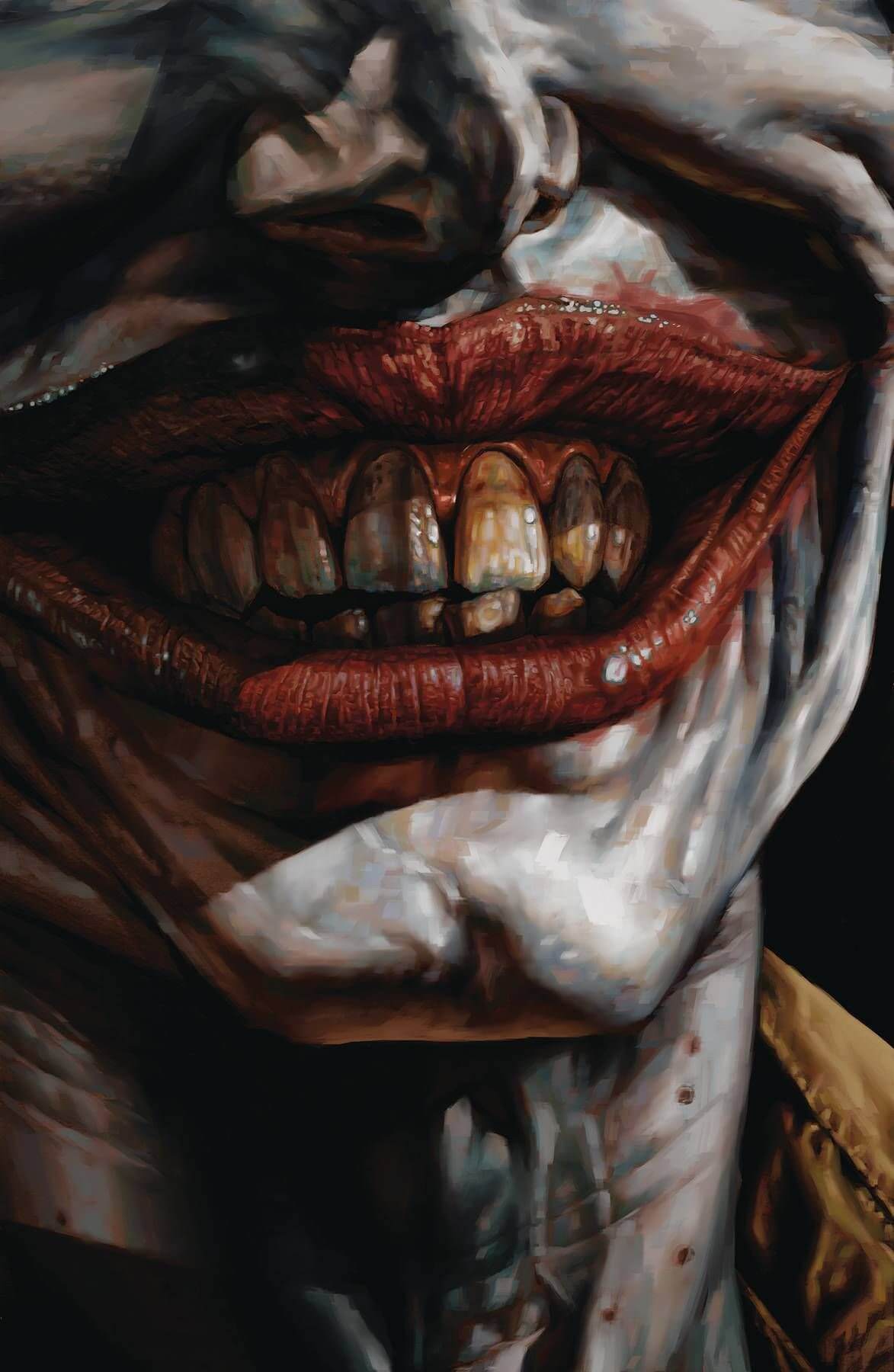 Joker smile