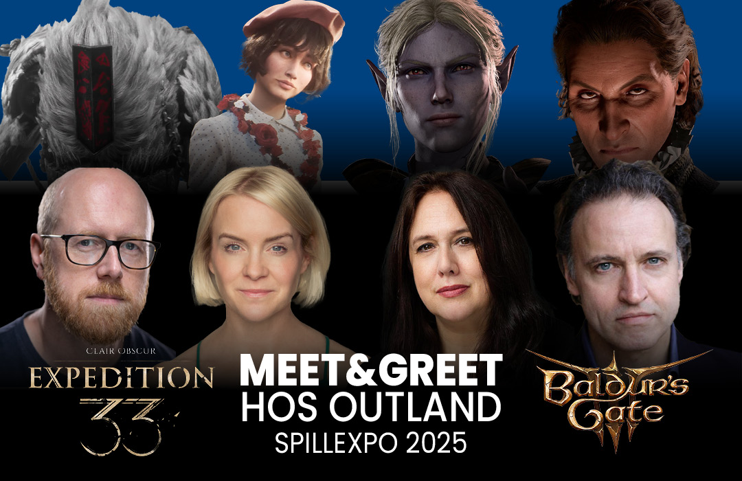 Meet and Greet hos Outland med skuespillere fra Clair Obscure: Expedition 33 og Baldur's Gate 3