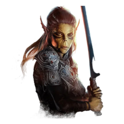 Lae'zel fra Baldur's Gate 3