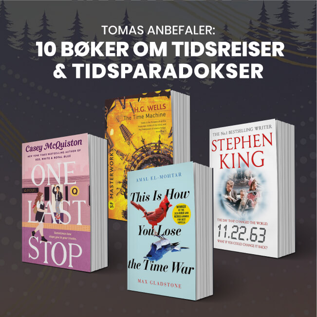  Tomas anbefaler: Topp 10 bøker om tidsreiser og tidsparadokser