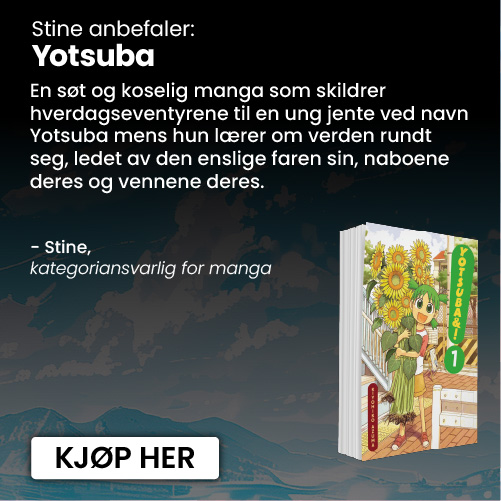 Yotsuba& anbefalt av Outlands kategoriansvarlig for manga