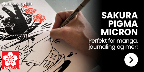 Sakura PIgma Micron - Tegnesaker som er perfekt for manga, journaling og hverdag!