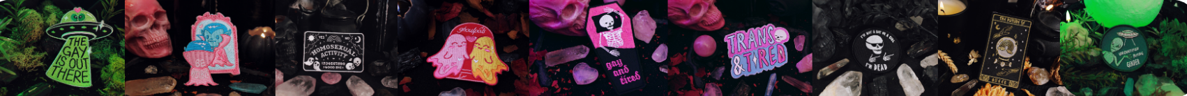 GRRRL-patches produktbilder