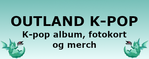 Outland K-pop - K-pop album, fotokort og merch