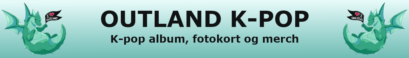 Outland K-pop - K-pop album, fotokort og merch