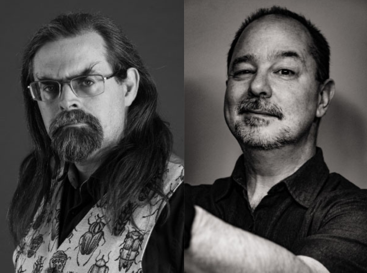 Møt John Scalzi og Adrian Tchaikovsky på boksignering hos Outland!