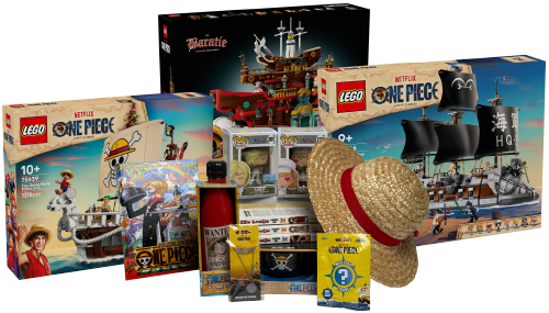 One Piece premie til en verdi på over 10.000 NOK. 