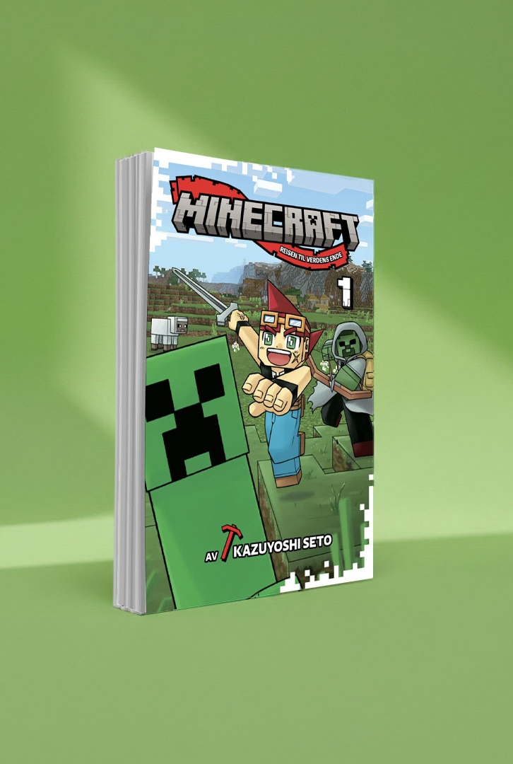 Minecraft manga av Kazuyoshi Seto - nå på norsk