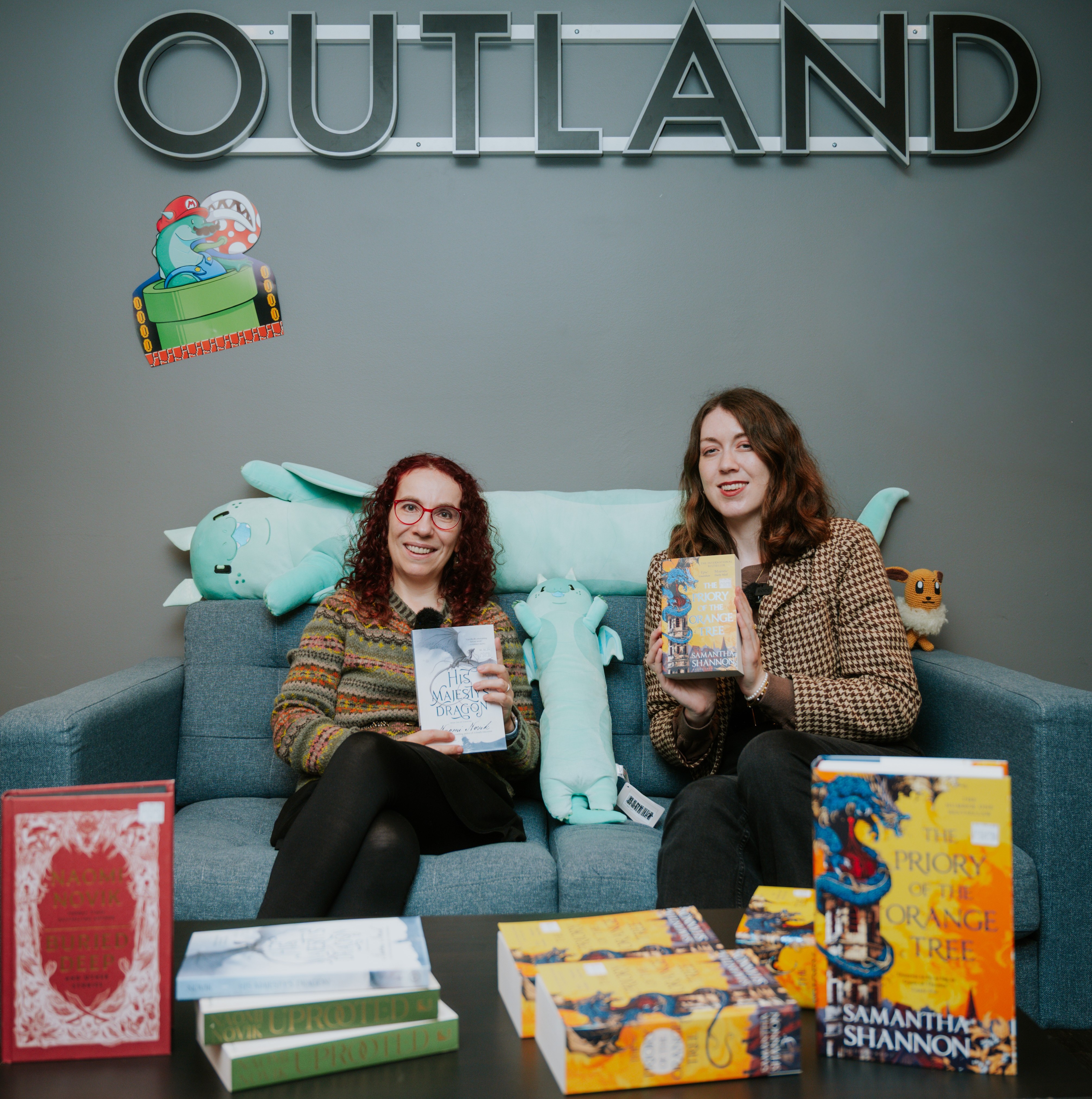 Naomi Novik og Samantha Shannon