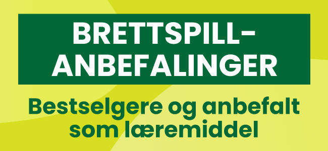 Brettspill-anbefalinger: Bestselgere og anbefalt som læremiddel
