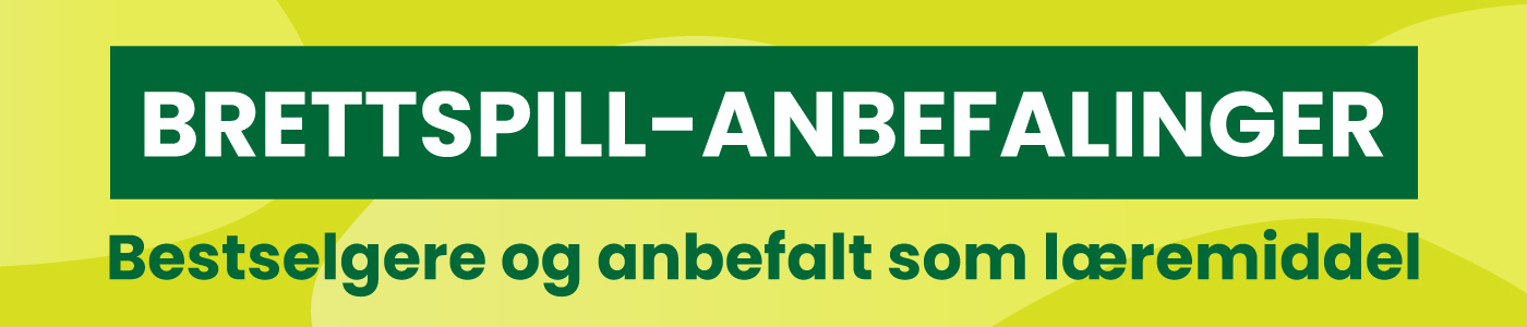 Brettspill-anbefalinger: Bestselgere og anbefalt som læremiddel