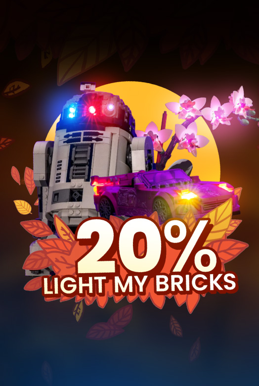 20% på alt av Light My Bricks