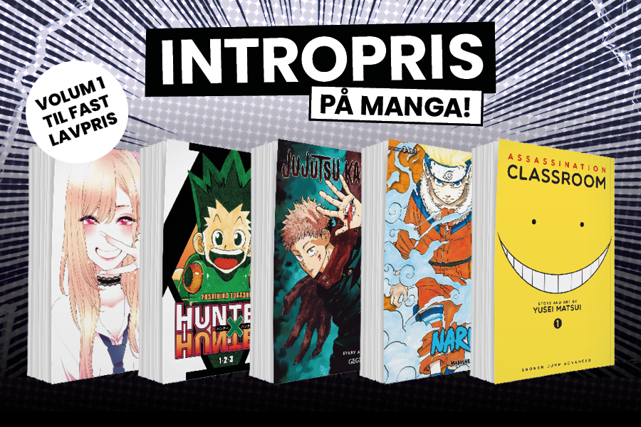 Intropris på manga - volum 1 til fast lavpris