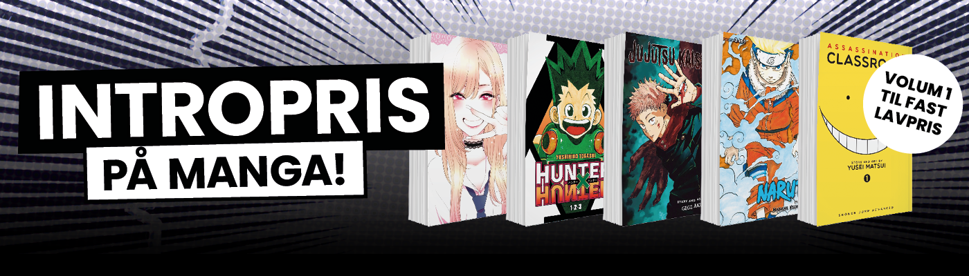 Intropris på manga - volum 1 til fast lavpris