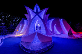 Eiswelt EishotelEisig schönes Zimmer