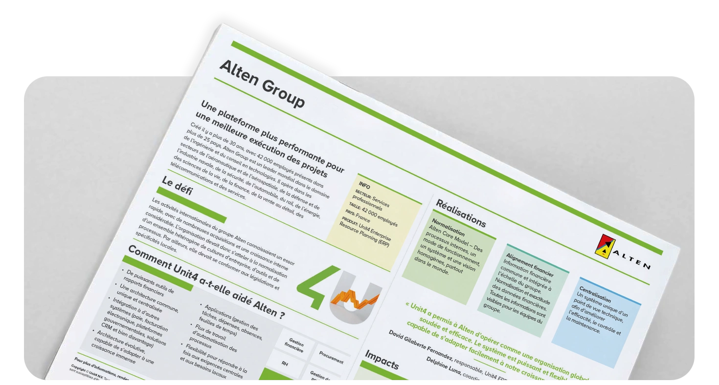 Cover image for Alten Group customer story