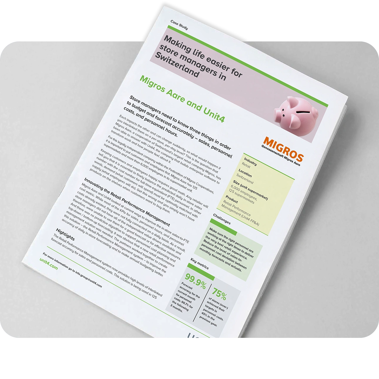 Cover image for Migros Aare customer story