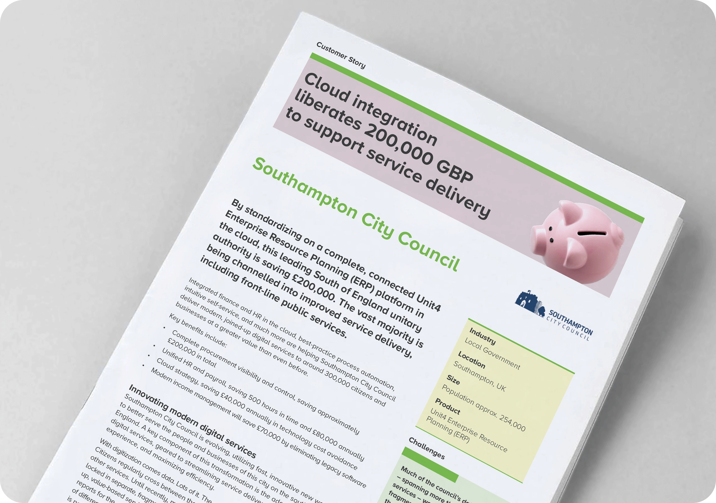 Customer case study