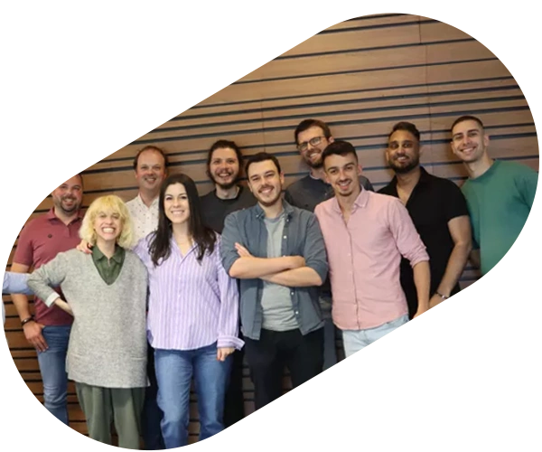 Unit4 employees in Lisbon office