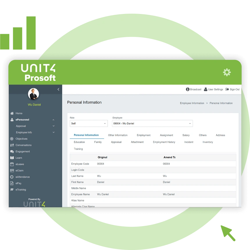 Screenshot of Prosoft Personnel