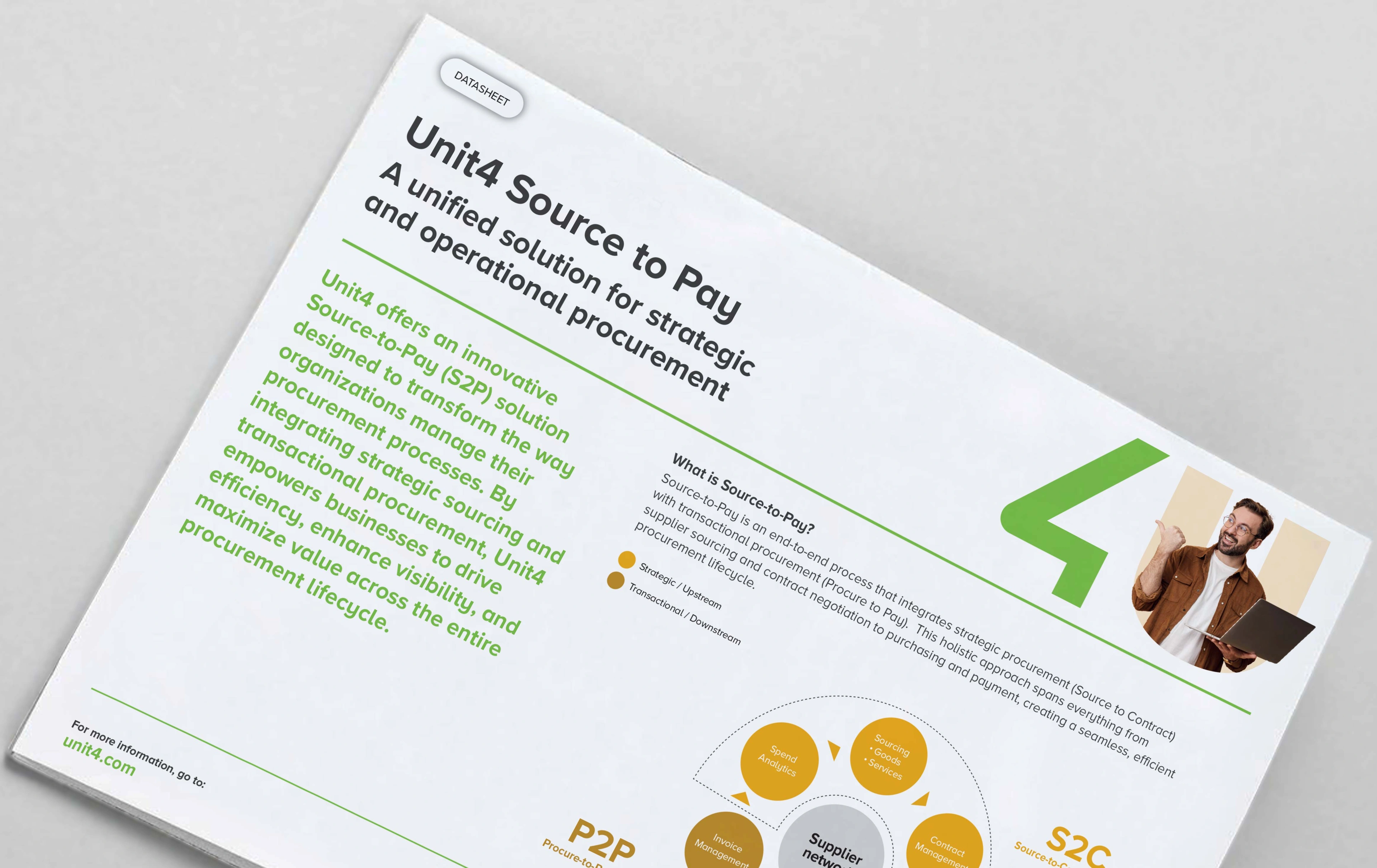Read our datasheet about Unit4 Source to Pay